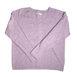 Sonoma Goods For Life Lavender V-Neck Sweater